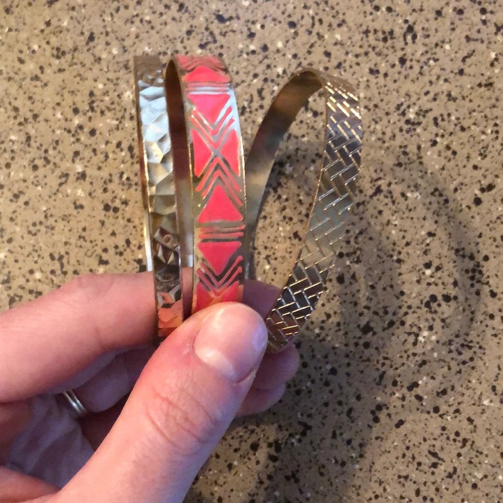 Gold Bracelet Set